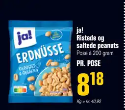 Poetzsch Padborg ja! Ristede og saltede peanuts tilbud