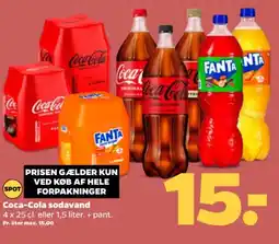 Netto Coca-Cola sodavand tilbud