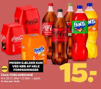 Netto Coca-Cola sodavand tilbud