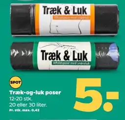 Netto Træk-og-luk poser tilbud