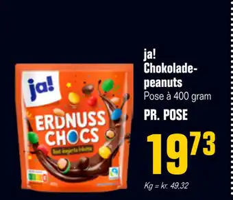 Poetzsch Padborg ja! Chokoladepeanuts tilbud