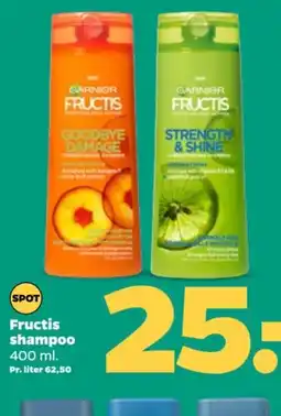 Netto Fructis shampoo tilbud