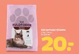 Netto Kat tørfoder til katte tilbud