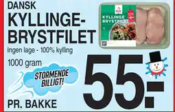 ABC Lavpris KYLLINGEBRYSTFILET tilbud