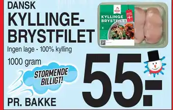 ABC Lavpris KYLLINGEBRYSTFILET tilbud