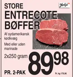 ABC Lavpris ENTRECOTE BØFFER tilbud