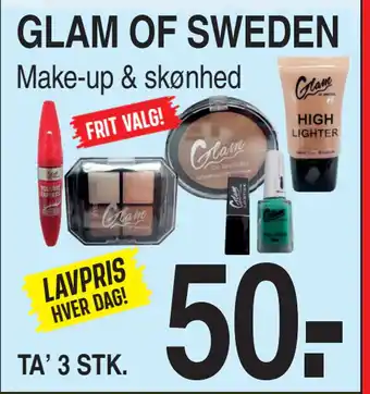 ABC Lavpris GLAM OF SWEDEN tilbud