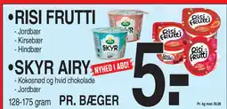 ABC Lavpris RISI FRUTTI. SKYR AIRY tilbud