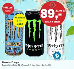 Købmandsgården Monster Energy tilbud