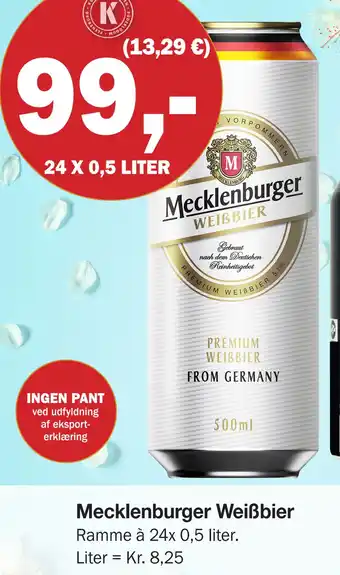 Købmandsgården Mecklenburger Weißbier tilbud