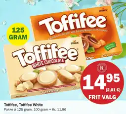 Købmandsgården Toffifee, Toffifee White tilbud