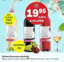 Købmandsgården Schloss Sommerau alkoholfri tilbud