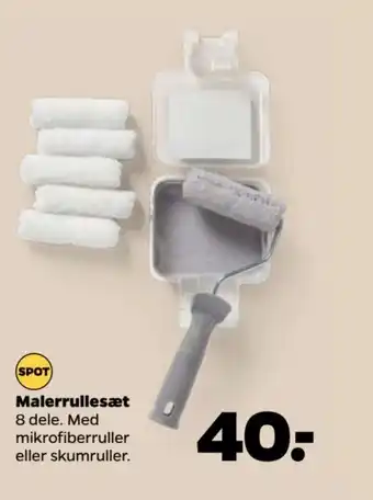 Netto Malerrullesæt tilbud