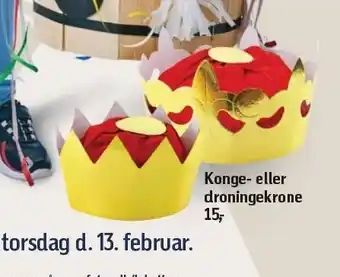Føtex Konge- eller dronningekrone tilbud