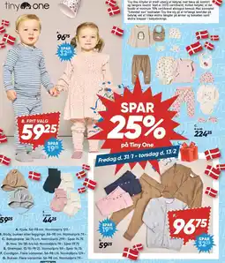 Bilka SPAR 25% på Tiny One tilbud