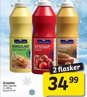 Fakta Tyskland Graasten - 2 flasker tilbud