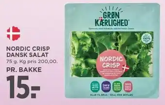 MENY NORDIC CRISP DANSK SALAT tilbud