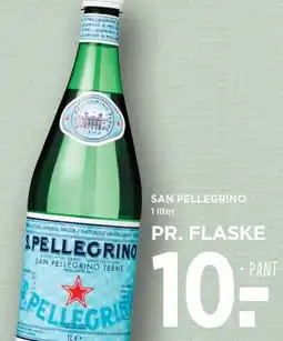 MENY SAN PELLEGRINO tilbud