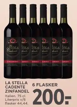 MENY LA STELLA CADENTE ZINFANDEL tilbud