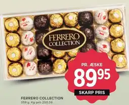 MENY FERRERO COLLECTION tilbud