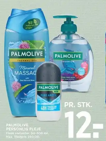 MENY PALMOLIVE PERSONLIG PLEJE tilbud