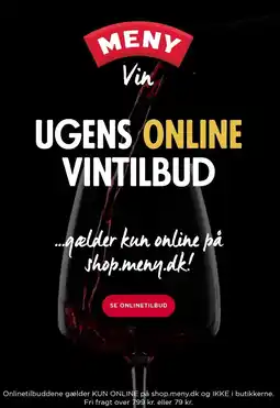 MENY UGENS ONLINE VINTILBUD tilbud