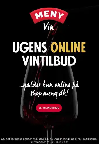 MENY UGENS ONLINE VINTILBUD tilbud