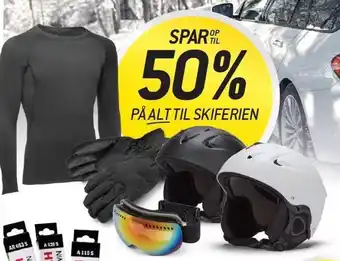 Thansen SPAR OP TIL 50% PÅ ALT TIL SKIFERIEN tilbud