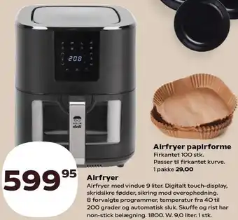 Kvickly Airfryer tilbud