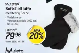 Thansen Softshell luffe tilbud