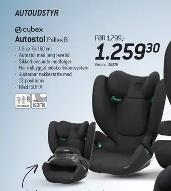 Thansen Autostol Pallas B tilbud