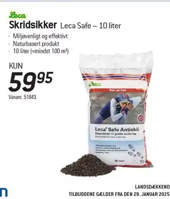 Thansen Skridsikker Leca Safe - 10 liter tilbud