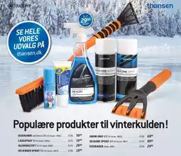 Thansen Populære produkter til vinterkulden! tilbud