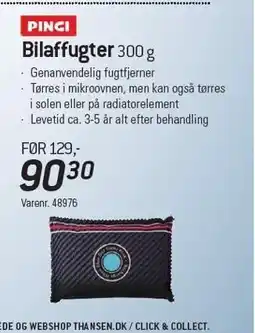 Thansen Bilaffugter 300 g tilbud