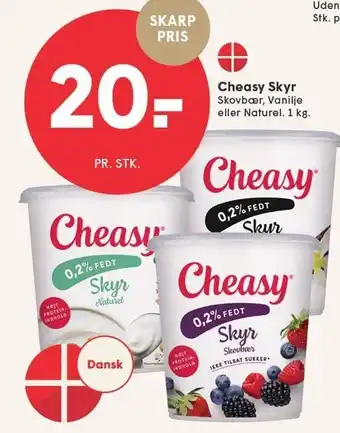 SPAR Cheasy Skyr tilbud