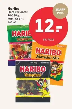 SPAR Haribo tilbud