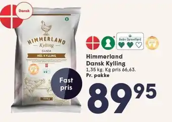 SPAR Himmerland Dansk Kylling tilbud