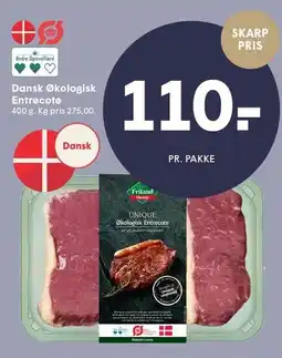 SPAR Dansk Økologisk Entrecote tilbud