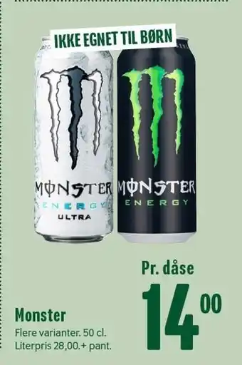 Min Købmand Monster tilbud