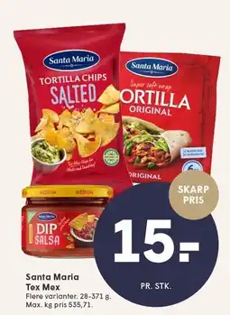 SPAR Santa Maria Tex Mex tilbud