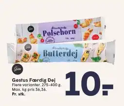 SPAR Gestus Færdig Dej tilbud
