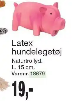 Harald Nyborg Latex hundelegetøj tilbud