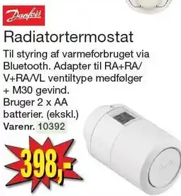 Harald Nyborg Radiatortermostat tilbud