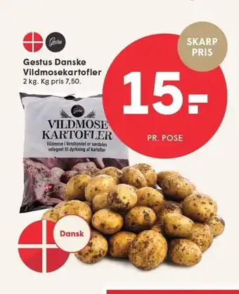 SPAR Gestus Danske Vildmosekartofler tilbud