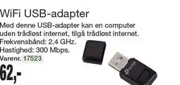 Harald Nyborg WiFi USB-adapter tilbud