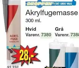Harald Nyborg Akrylfugemasse tilbud