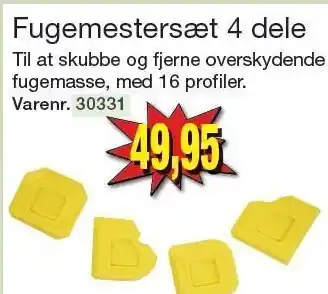 Harald Nyborg Fugemestersæt 4 dele tilbud