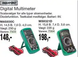 Harald Nyborg Digital Multimeter tilbud