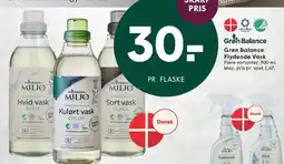 SPAR Grøn Balance Flydende Vask tilbud