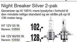 Harald Nyborg Night Breaker Silver 2-pak tilbud